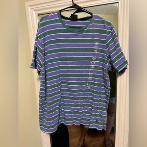 HUF striped short sleeve